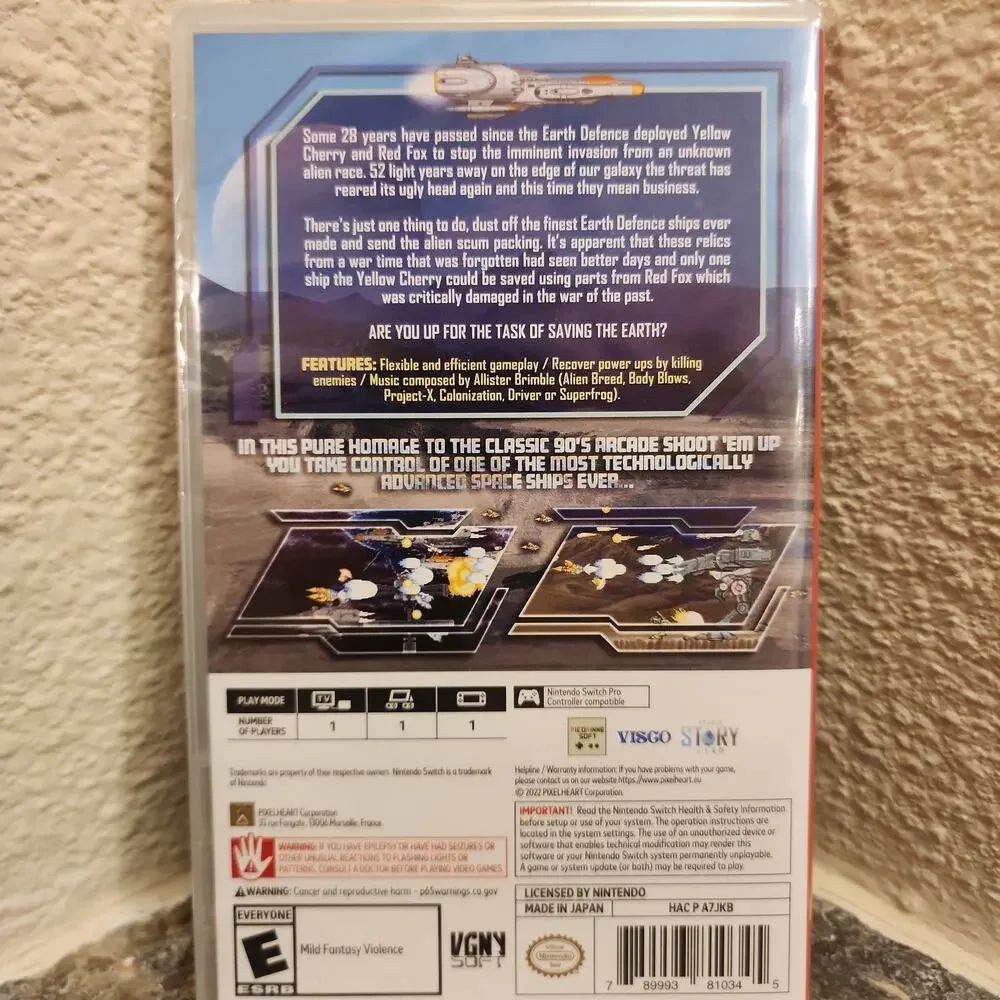 Game - Andro Dunos 2 (NEW) - Switch